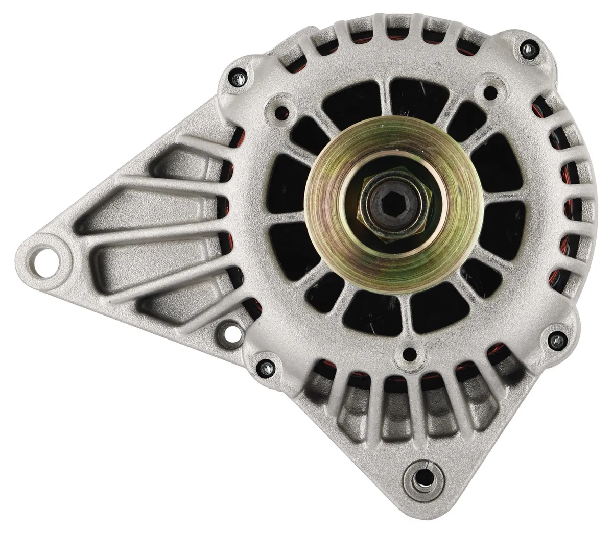 Alternator; CS130D; Saddle Mount; 165 AMP; 100 Idle; PLFS Voltage Regulator; Natural; product image