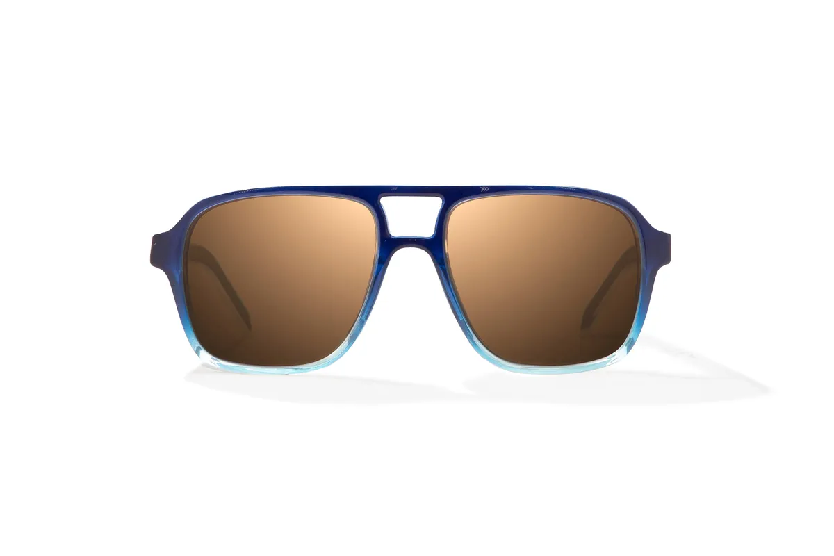 12 South Gray pc Whiskey Fade Gloss Sunglasses product image
