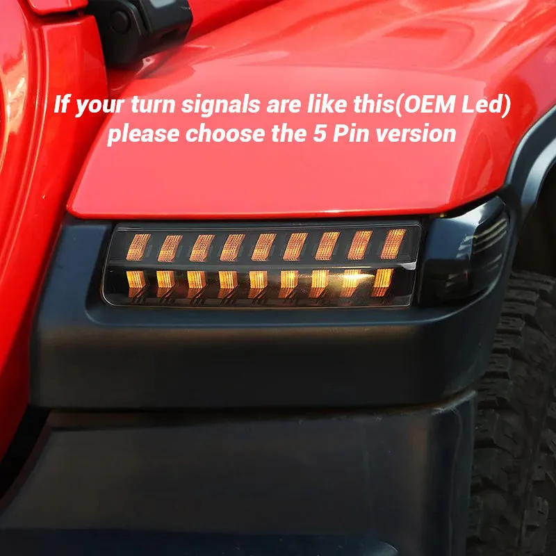 Jeep Wrangler JL & Gladiator JT Sequential Turn Signal Lights & DRL product image